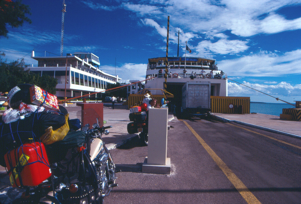 Loading on the Ferry to Mazatlan