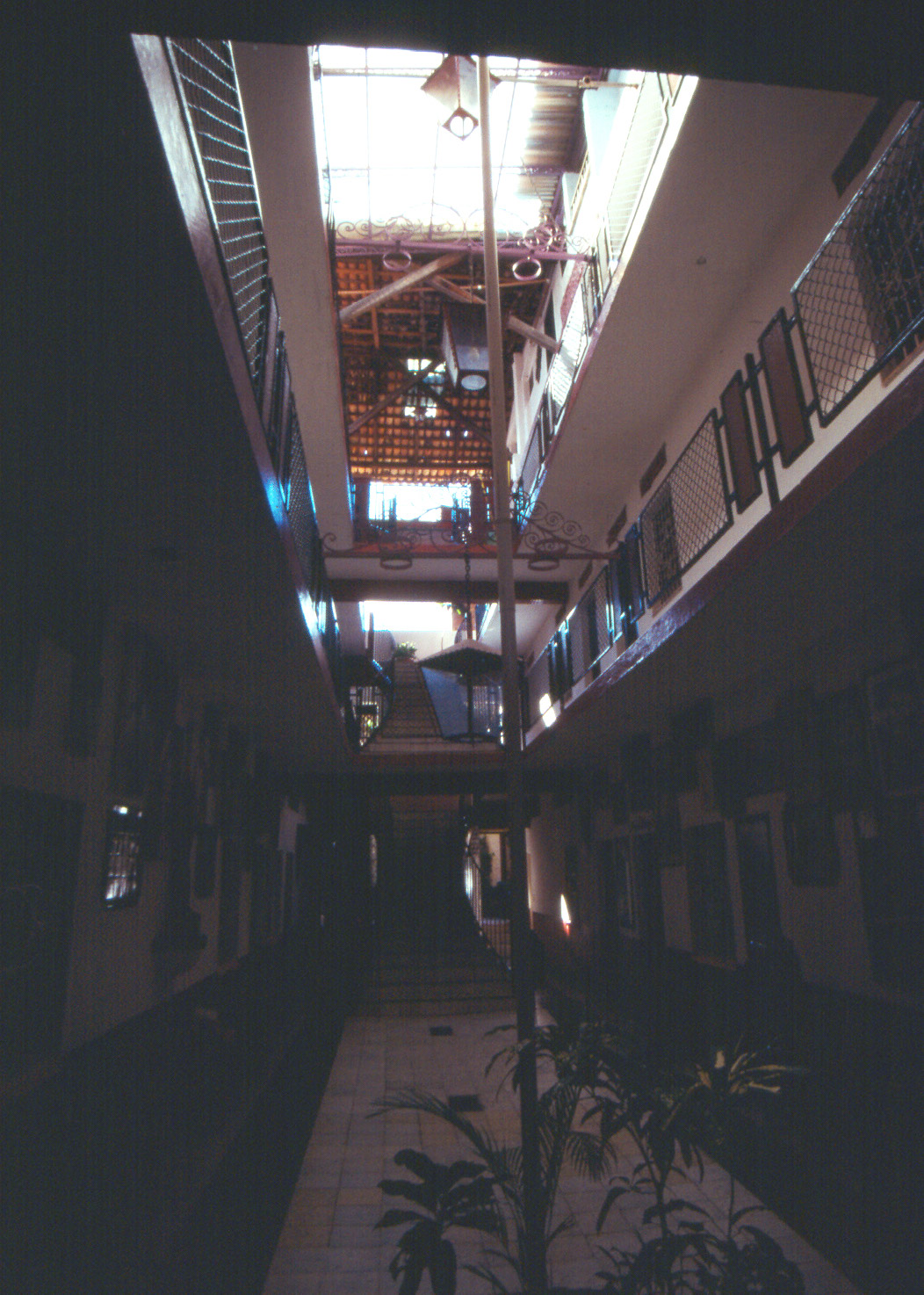 Inside of the Hotel Villa del Mar