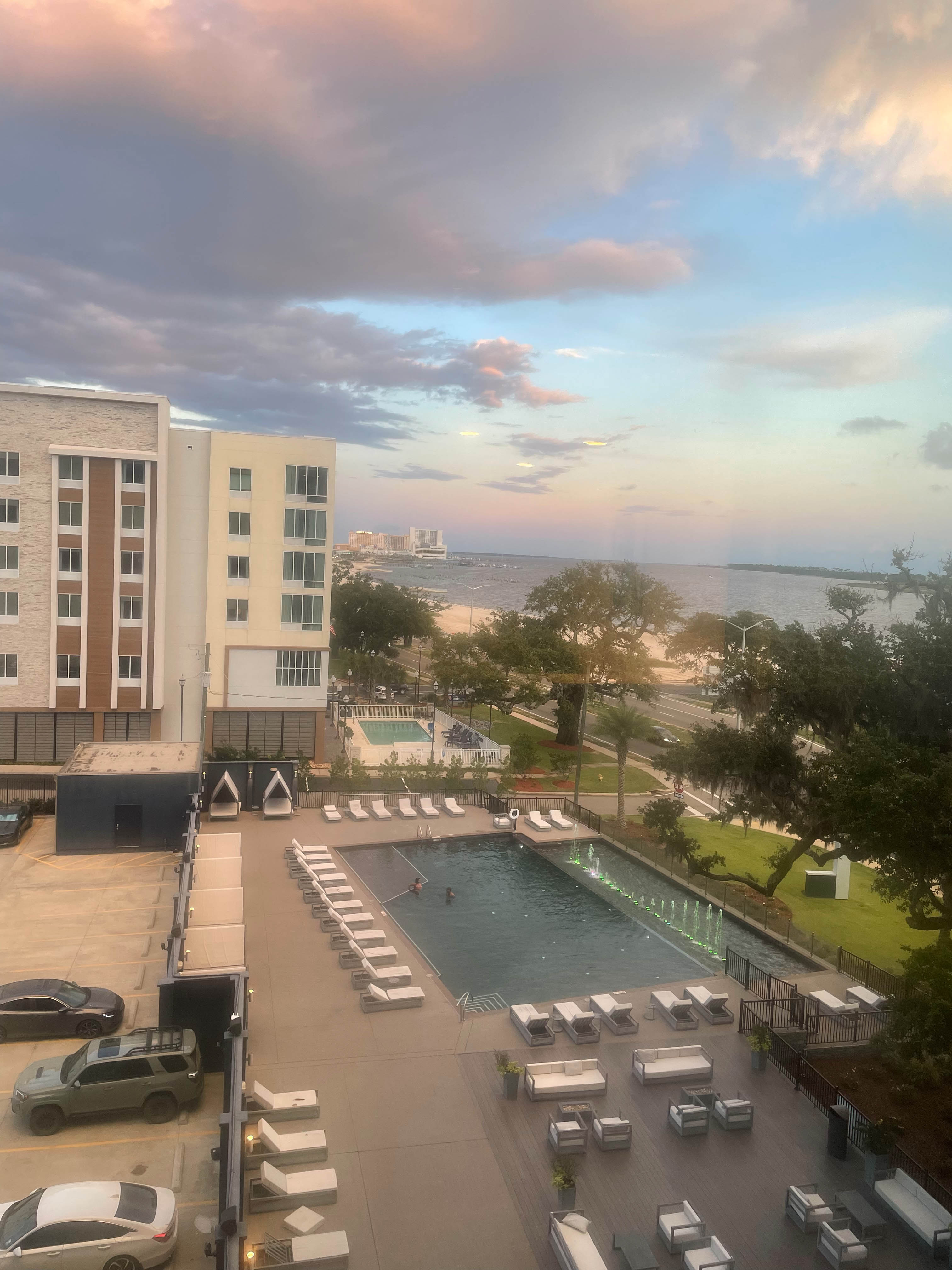 Hotel View of Gulf Coast