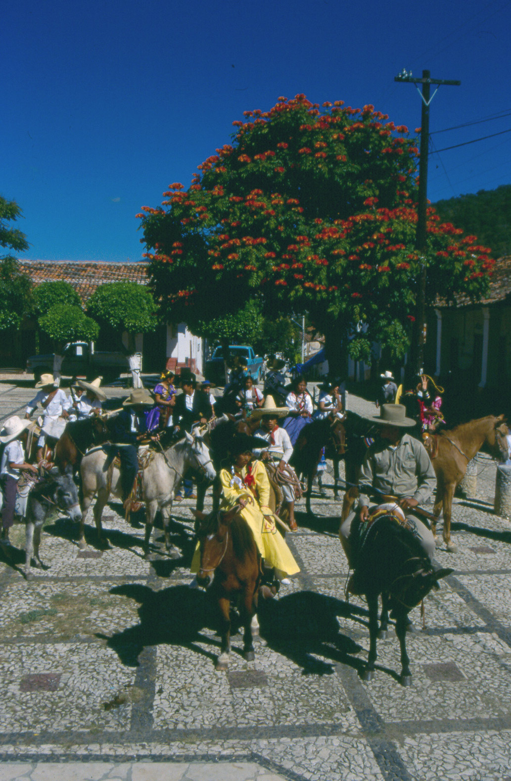 Zócalo of Ixcateopan de Cuauhtémoc