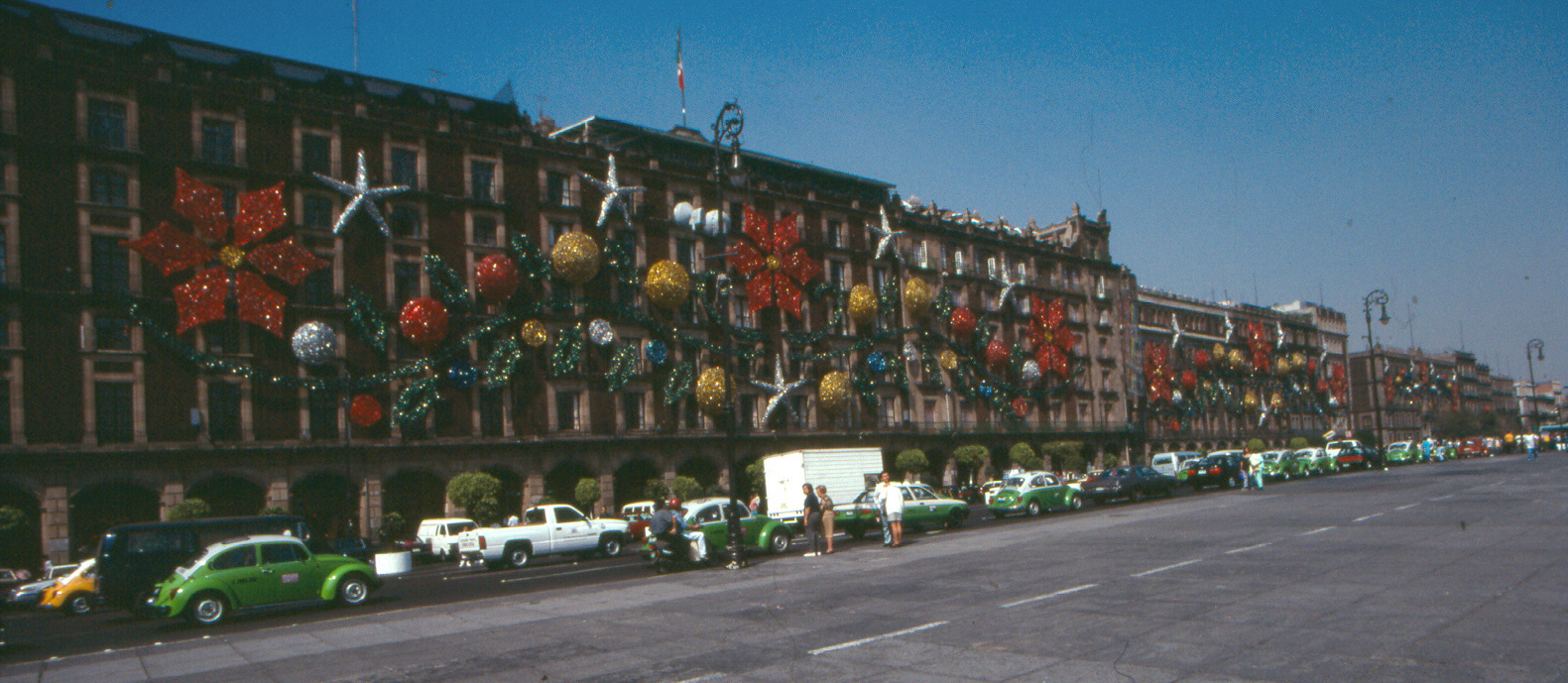 Mexico City Zócalo in November