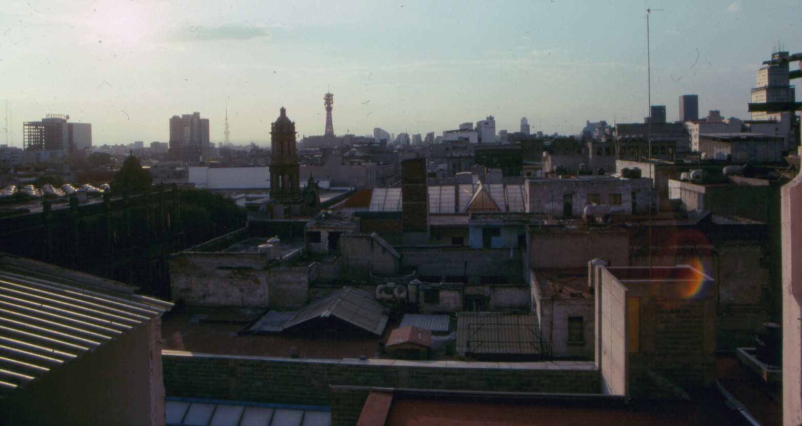 Our view from Hotel Isabel
