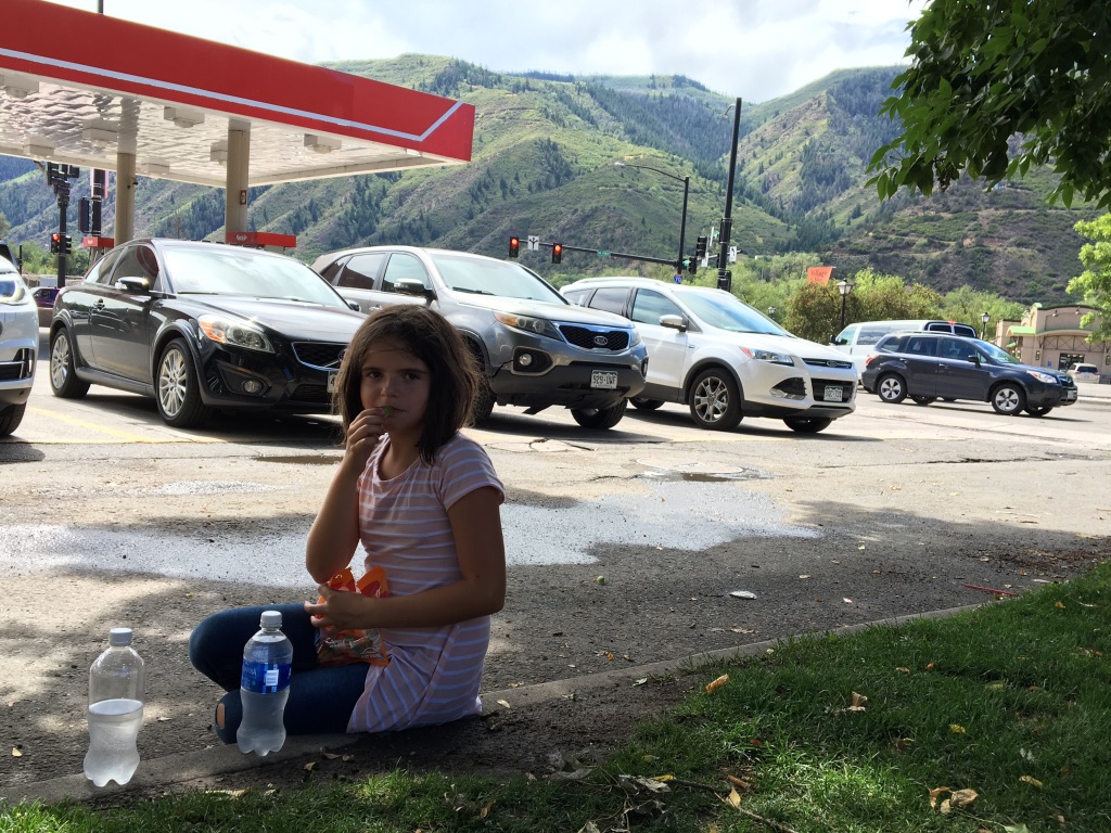 Taking a break in Glenwood Springs, CO