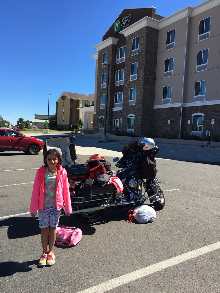 Leaving our Hotel in Lakewood, CO