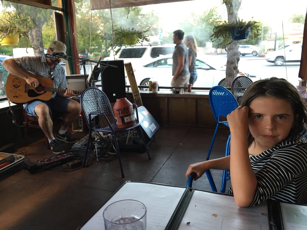 Checking out some local Moab music
