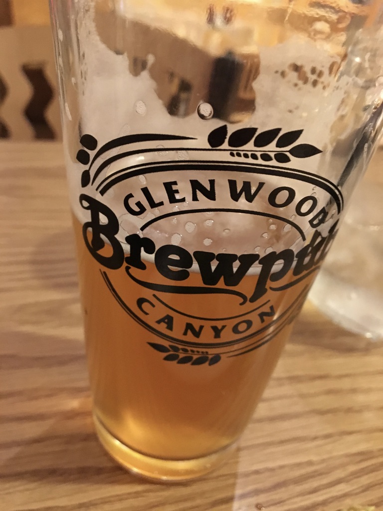 Perfect end to a day of riding & soaking