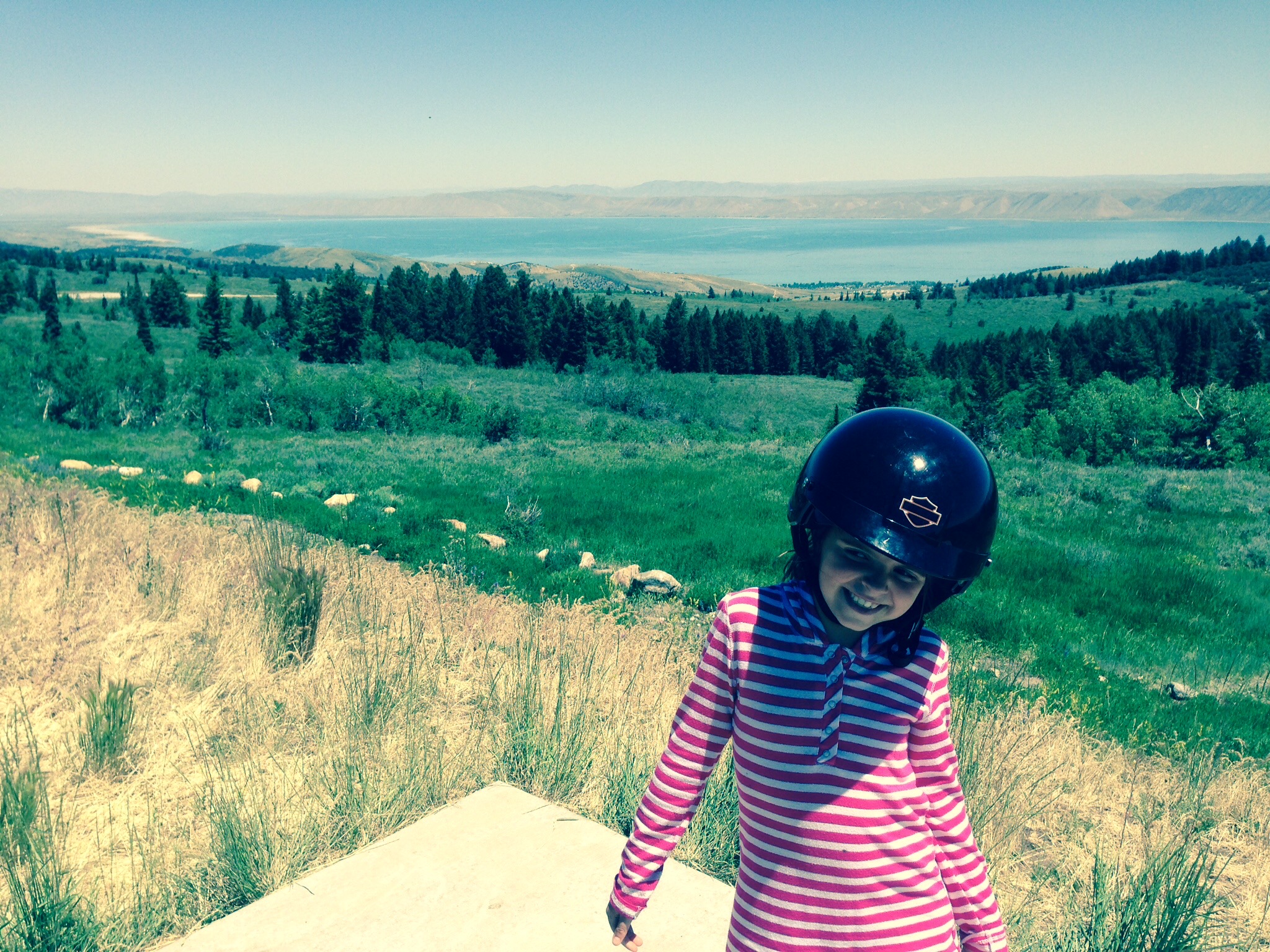 Mila above Bear Lake
