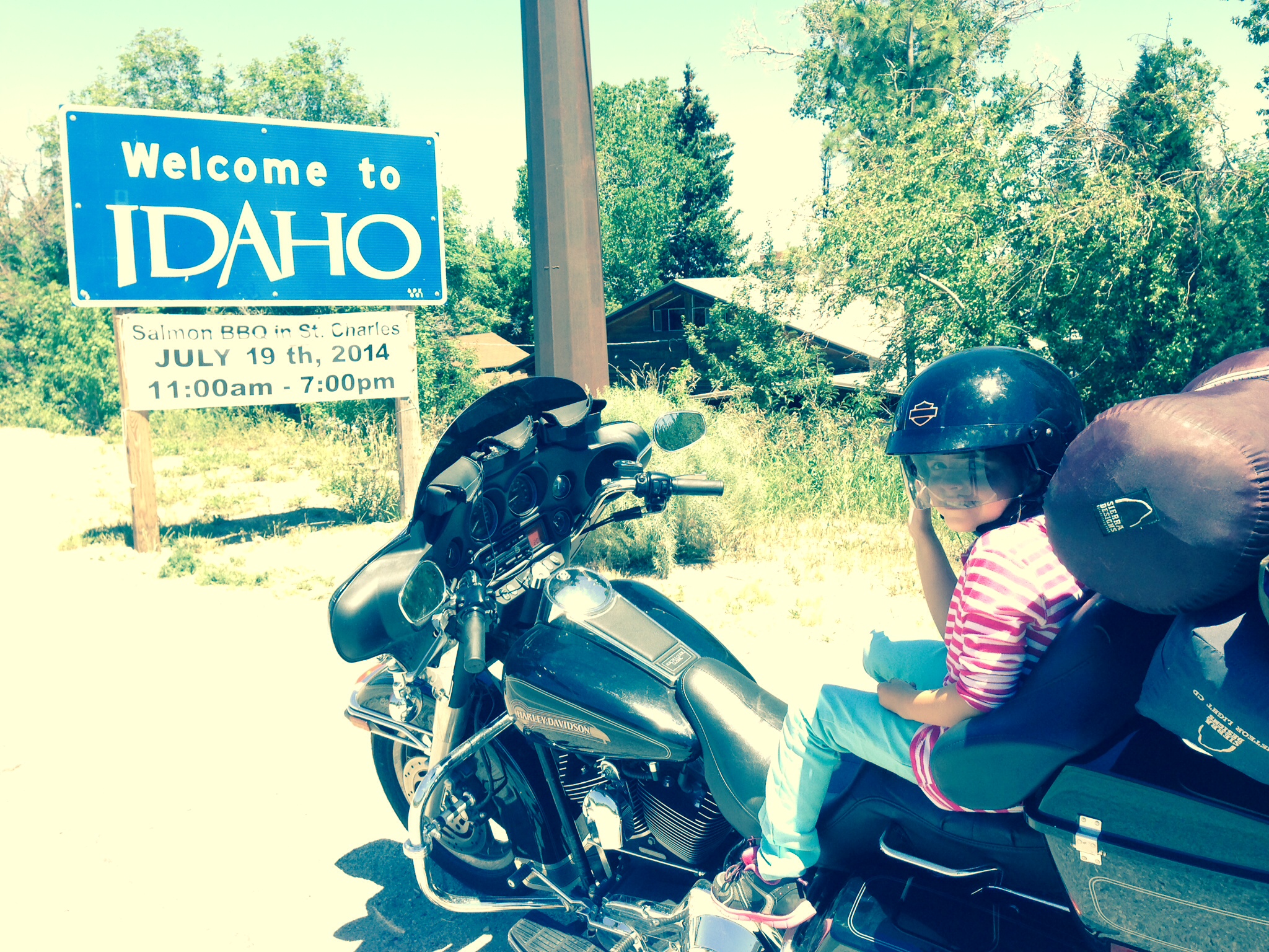Entering Idaho
