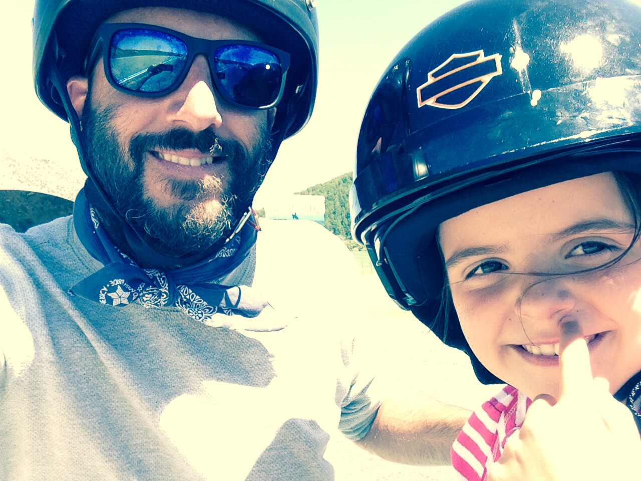 Daddy-Daughter selfie