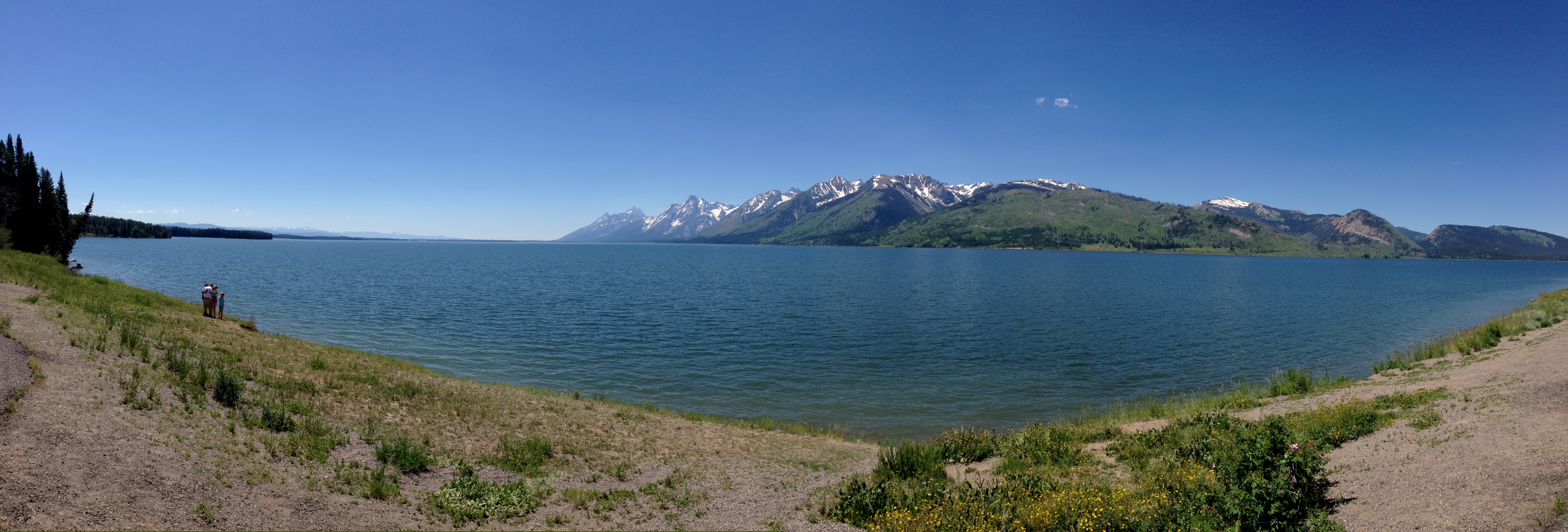 Jenny Lake panorama