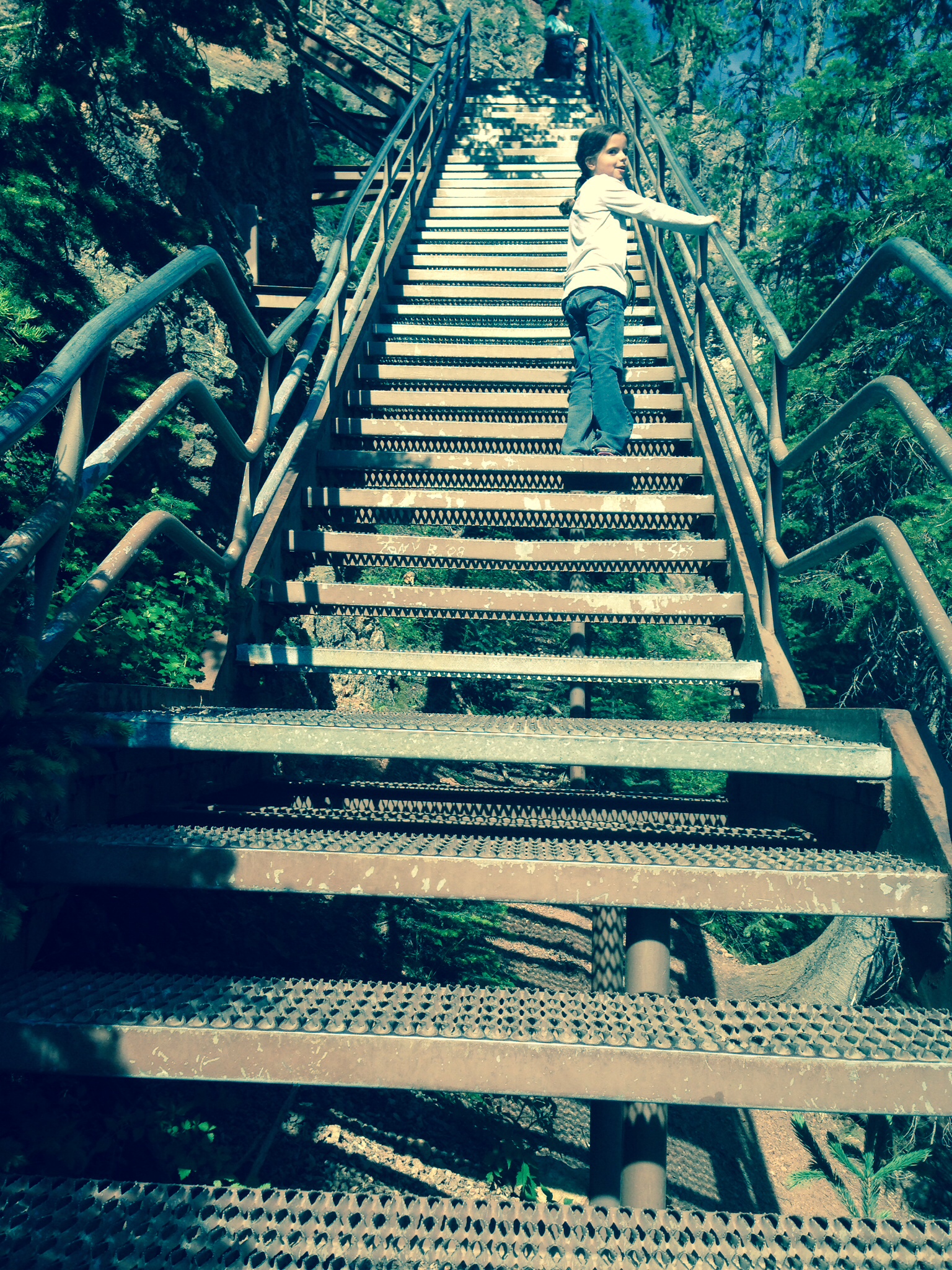 The long climb back up