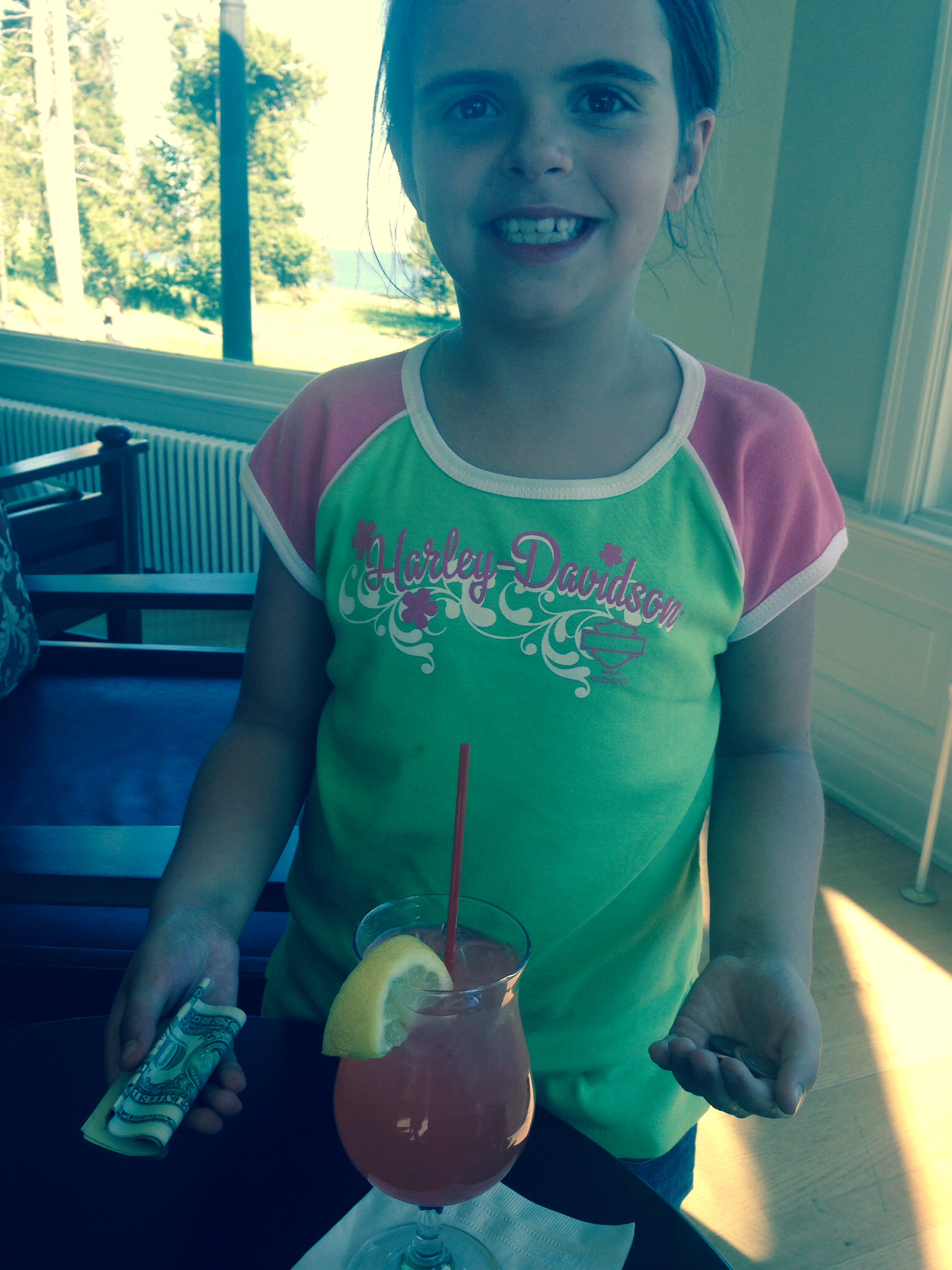 Buying drinks
