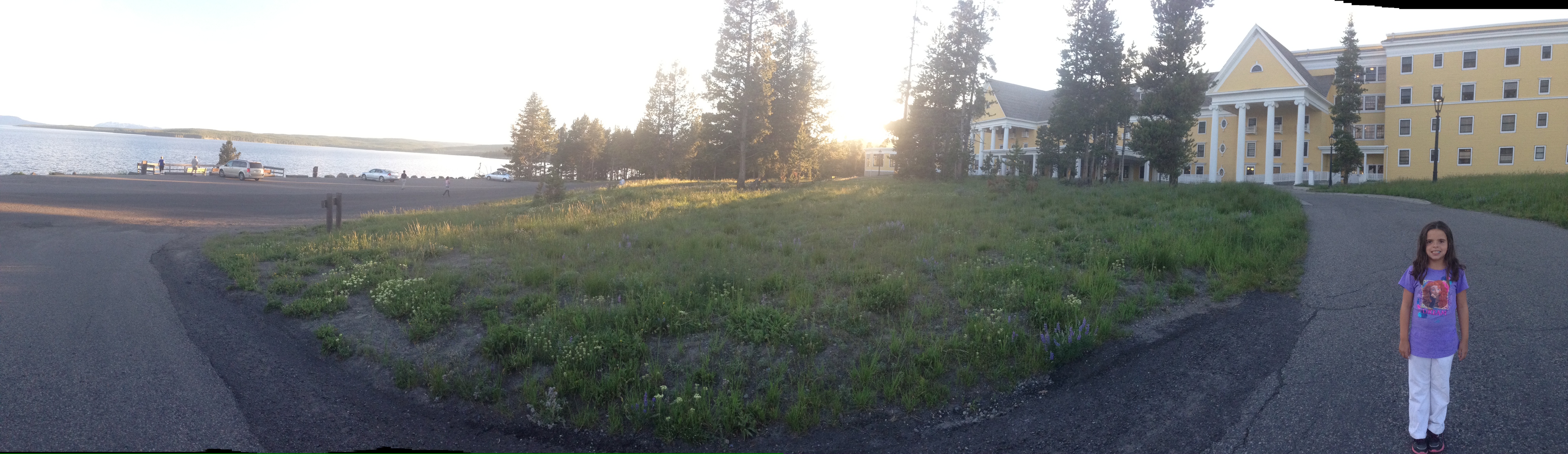 Lake Hotel panorama