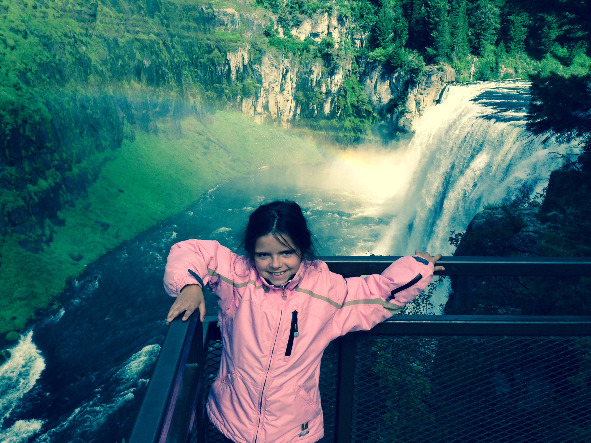 Mila & Mesa Falls Rainbow