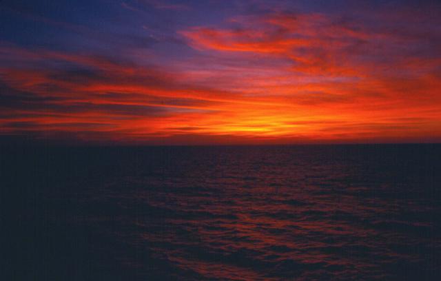 Ferry to Mazatlan in the Morning
