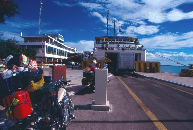 Loading on the Ferry to Mazatlan