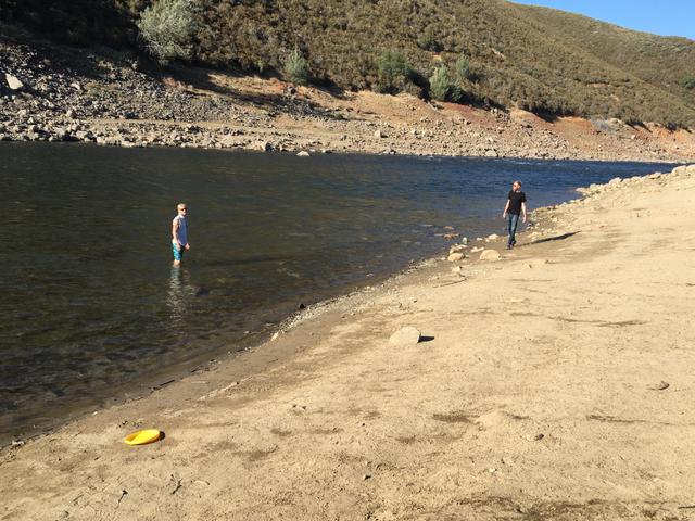 Getting our feet wet