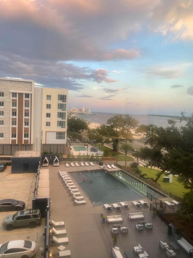 Hotel View of Gulf Coast