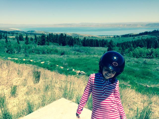 Mila above Bear Lake