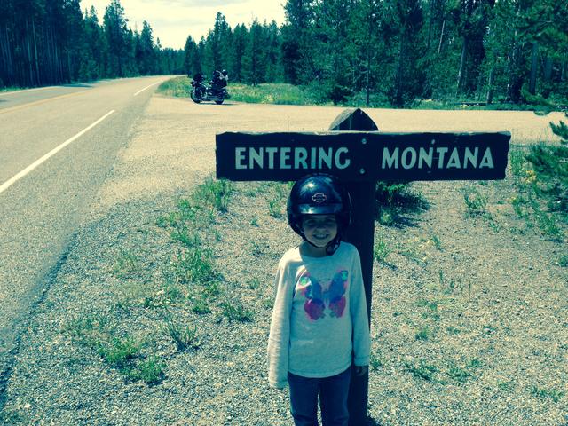 Entering Montana