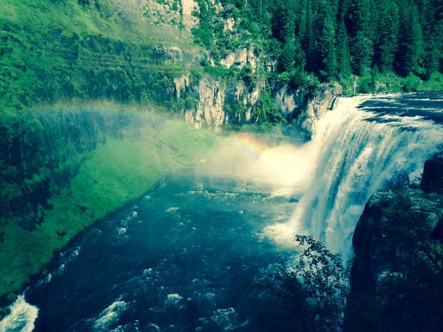 Mesa Falls rainbox